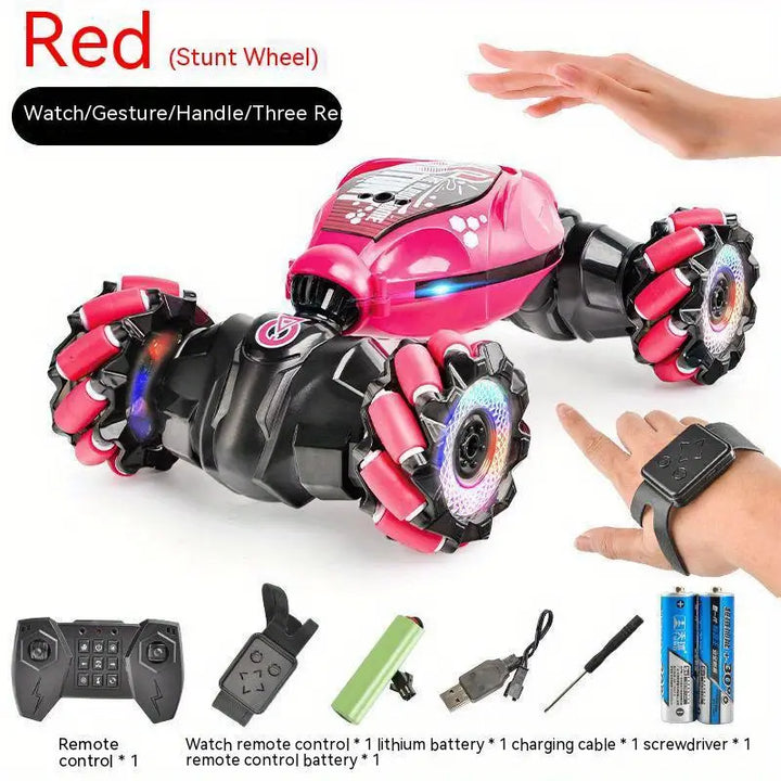 Stunt Car, 4WD 2.4GHz Remote Control Gesture Sensor Toy Cars