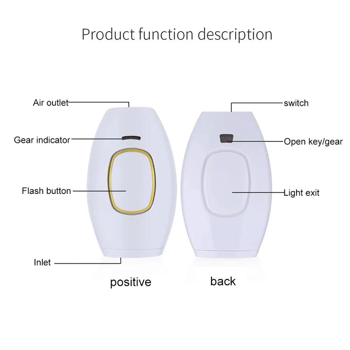 Household Whole Body Painless Laser Hair Removal Device