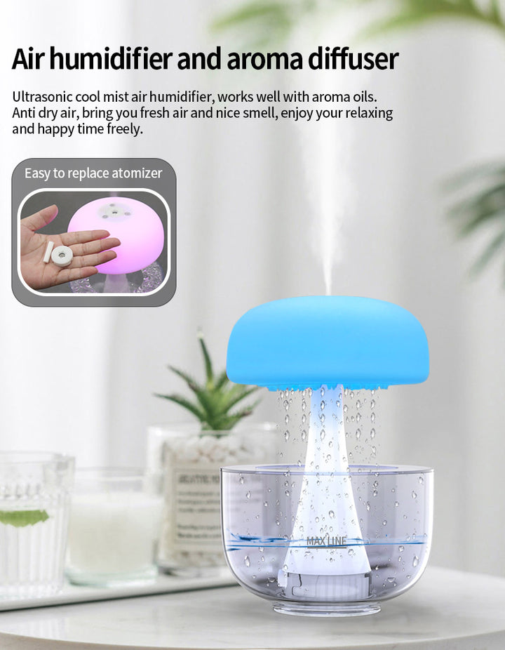 Essential Oil Aroma Diffuser - Refreshing & Calming