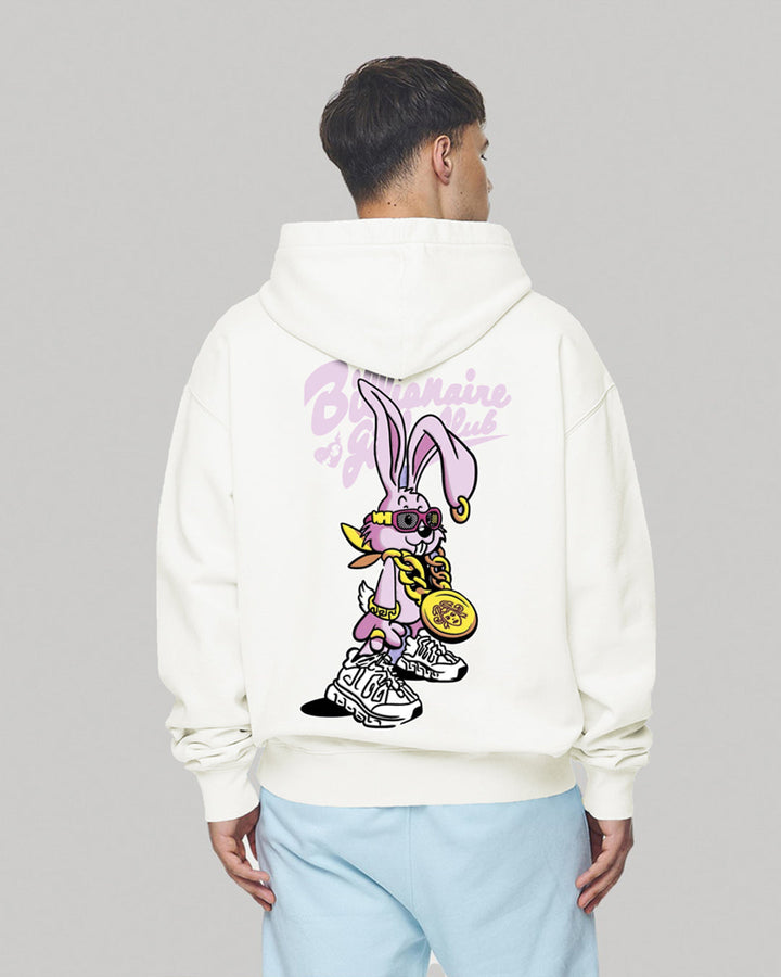 Jupiter Hotep Oversized Billionaire Club Printed Hoodie