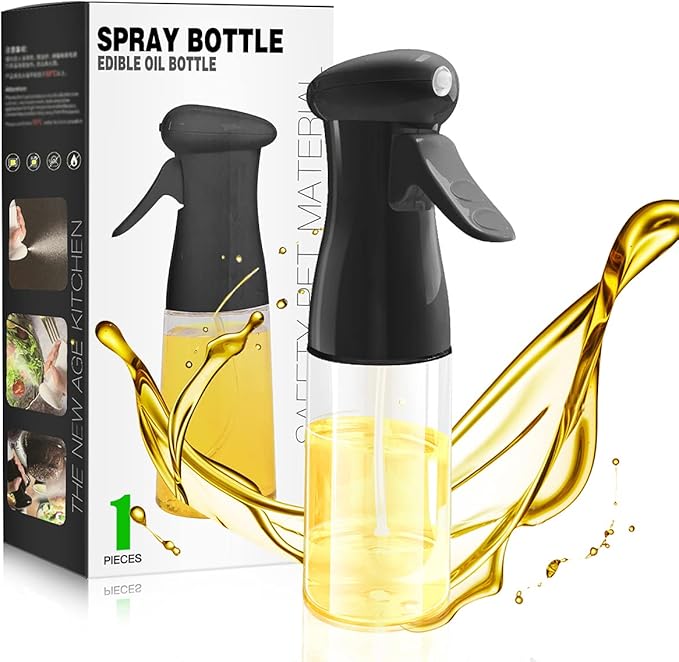 Kitchen Oil Spray Bottle - Perfect for Cooking and Frying