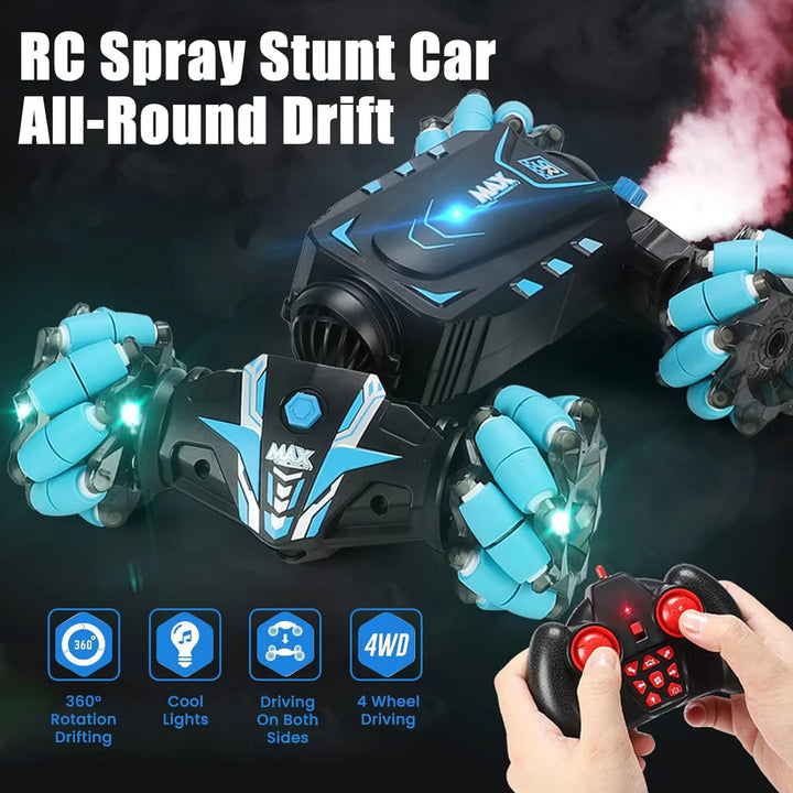 Stunt Car, 4WD 2.4GHz Remote Control Gesture Sensor Toy Cars