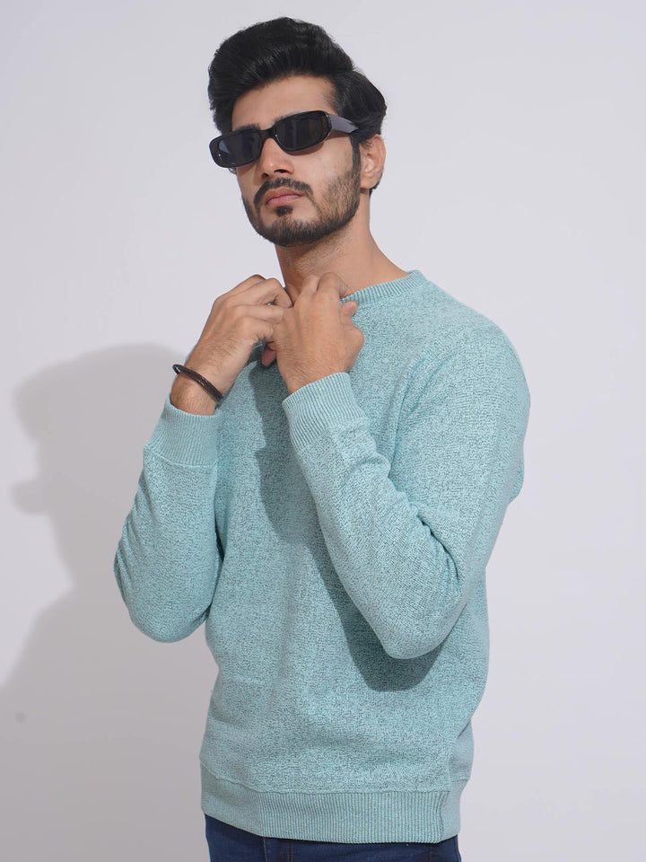 Mint Men’s Fleece Sweat Shirt (TEE-217)