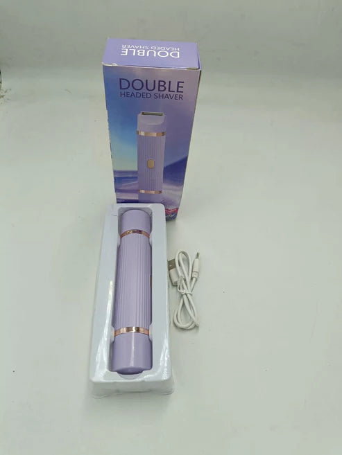 Electric Shaver with Double Heads - Quick & Easy Shaving