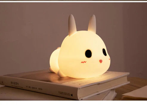 Silly Rabbit Night Light - Soft and Cute Design