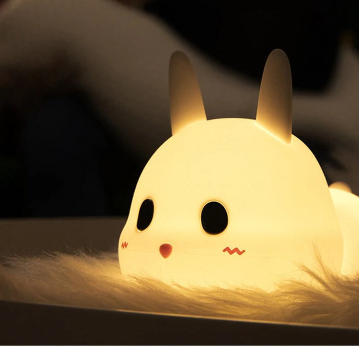Silly Rabbit Night Light - Soft and Cute Design